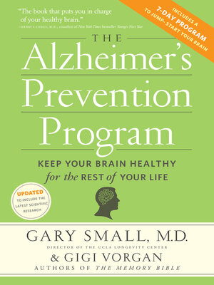 cover image of The Alzheimer's Prevention Program